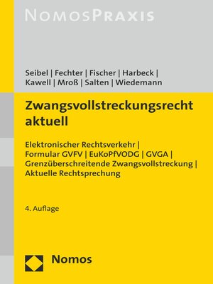 cover image of Zwangsvollstreckungsrecht aktuell